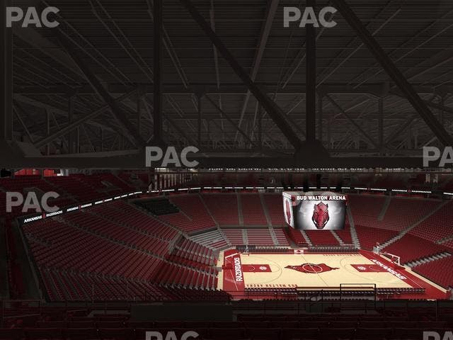 Bud Walton Arena - Section 220 Seat View