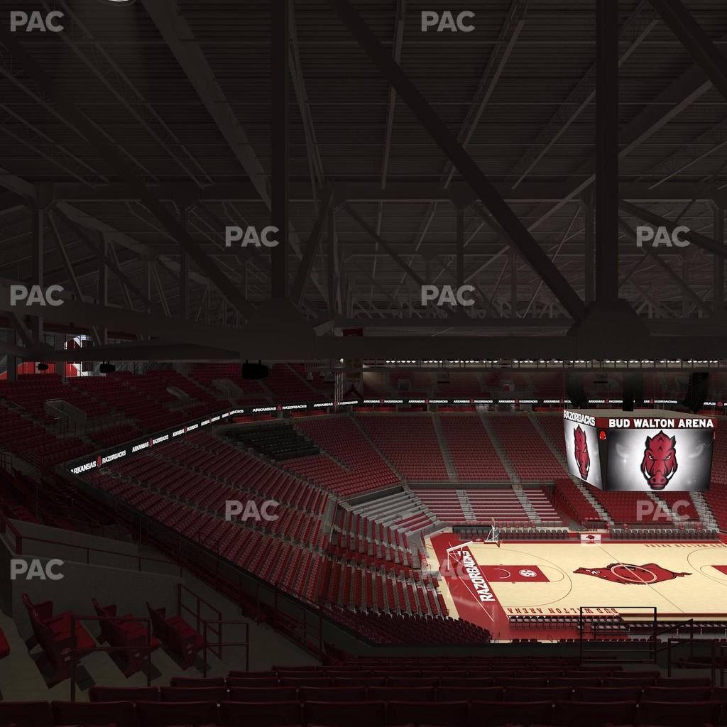 Bud Walton Arena - Section 221 Seat View