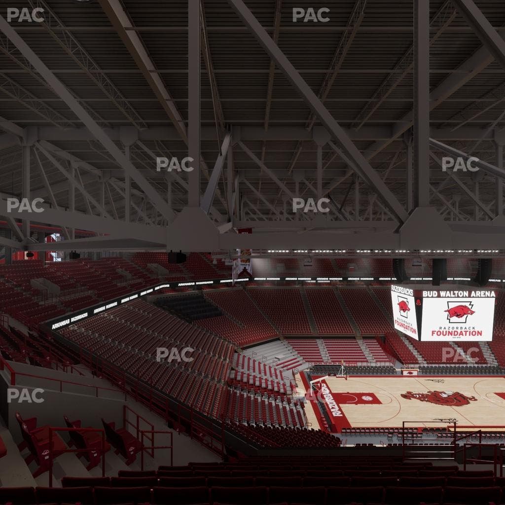 Bud Walton Arena - Section 221 Seat View