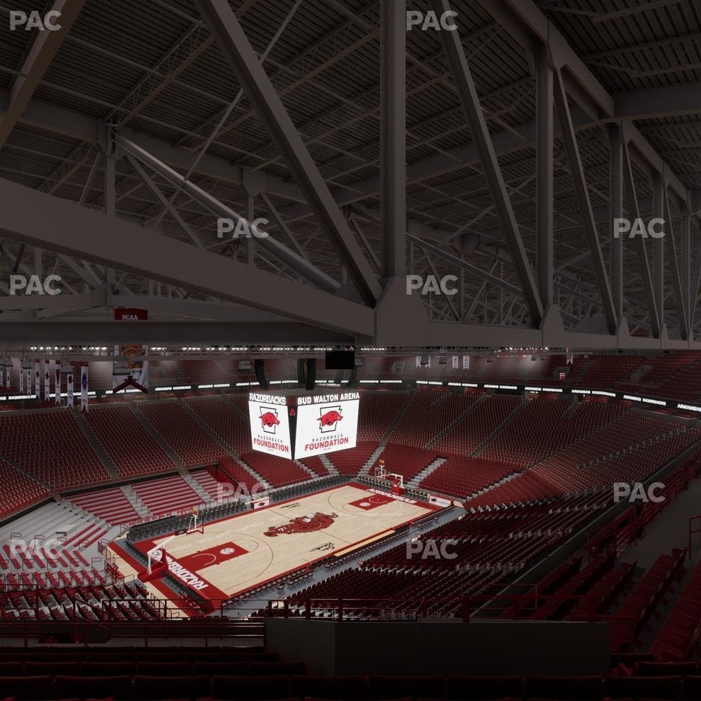 Bud Walton Arena - Section 222 Seat View