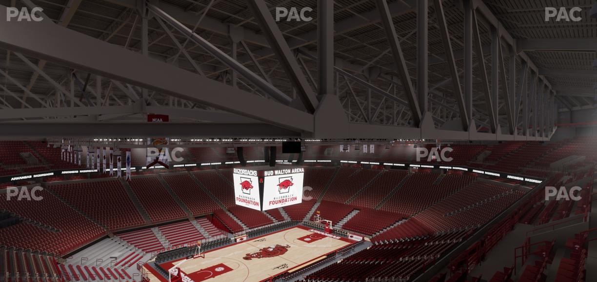 Bud Walton Arena - Section 222 Seat View