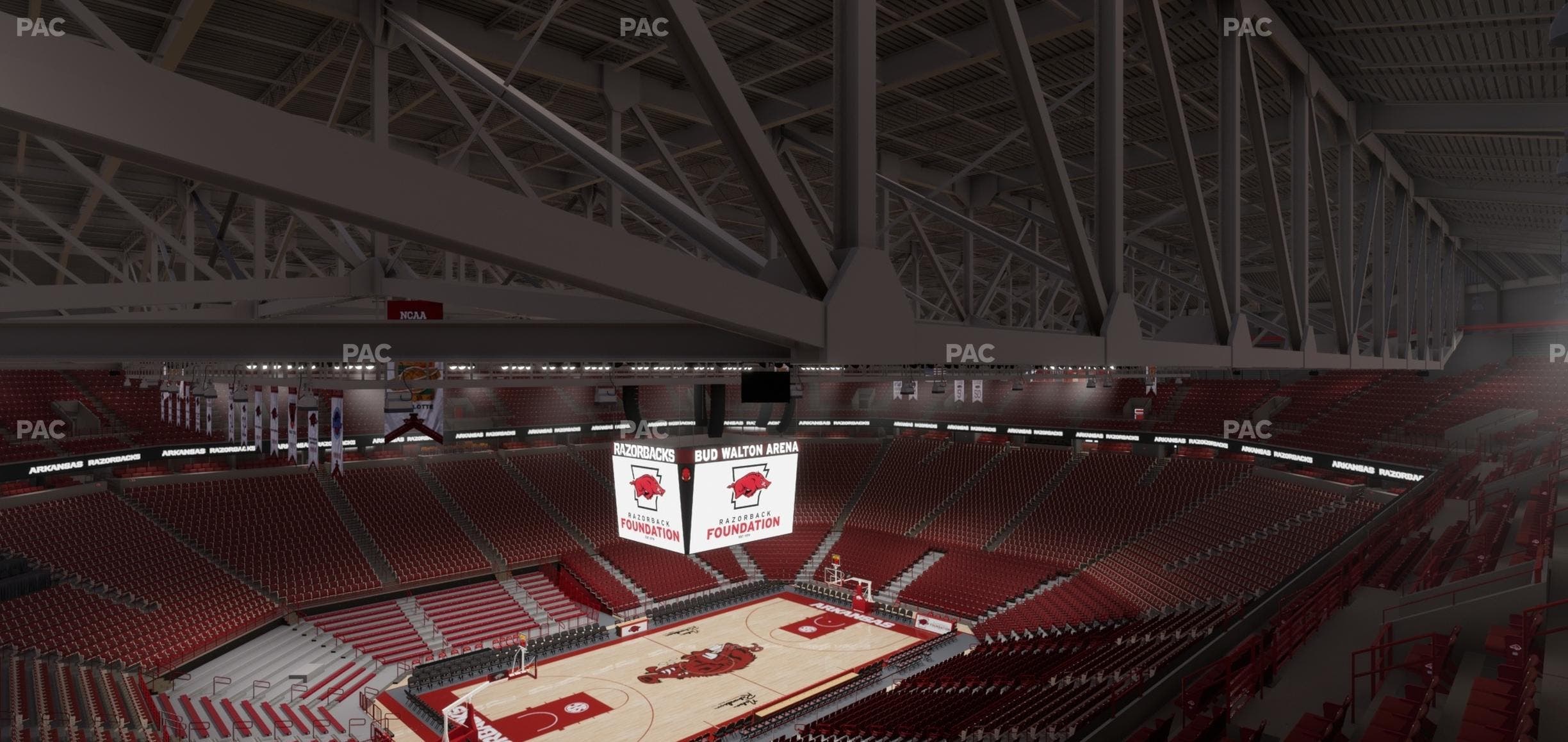 Bud Walton Arena - Section 222 Seat View