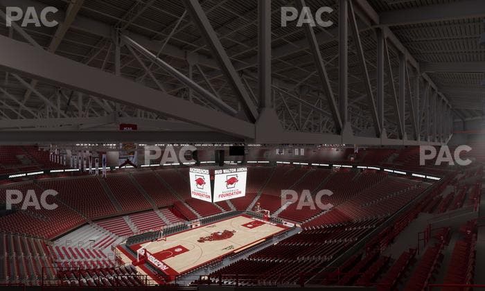 Bud Walton Arena - Section 222 Seat View