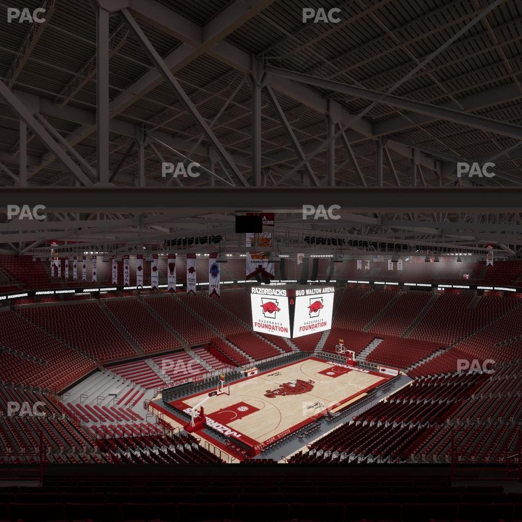 Bud Walton Arena - Section 223 Seat View