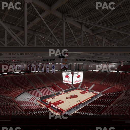 Bud Walton Arena - Section 223 Seat View