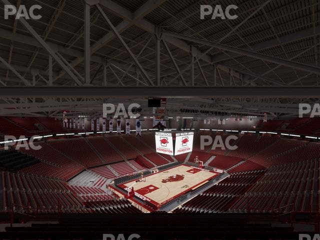 Bud Walton Arena - Section 223 Seat View Bud Walton Arena - Section 223 Seat View