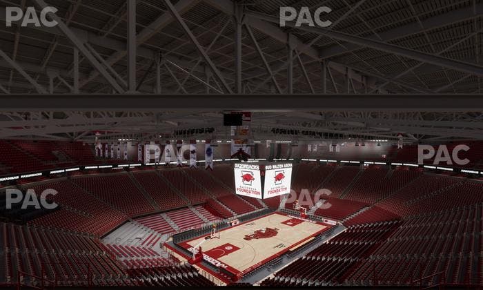 Bud Walton Arena - Section 223 Seat View