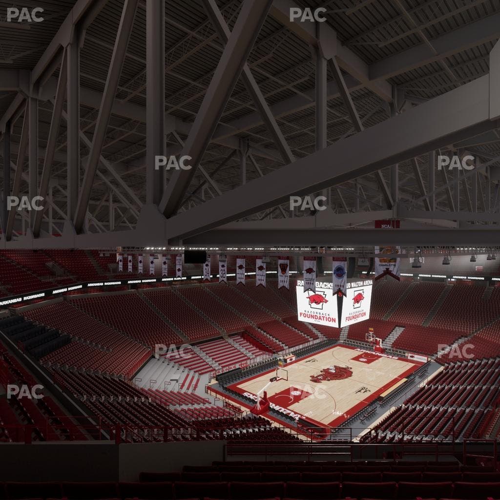 Bud Walton Arena - Section 224 Seat View