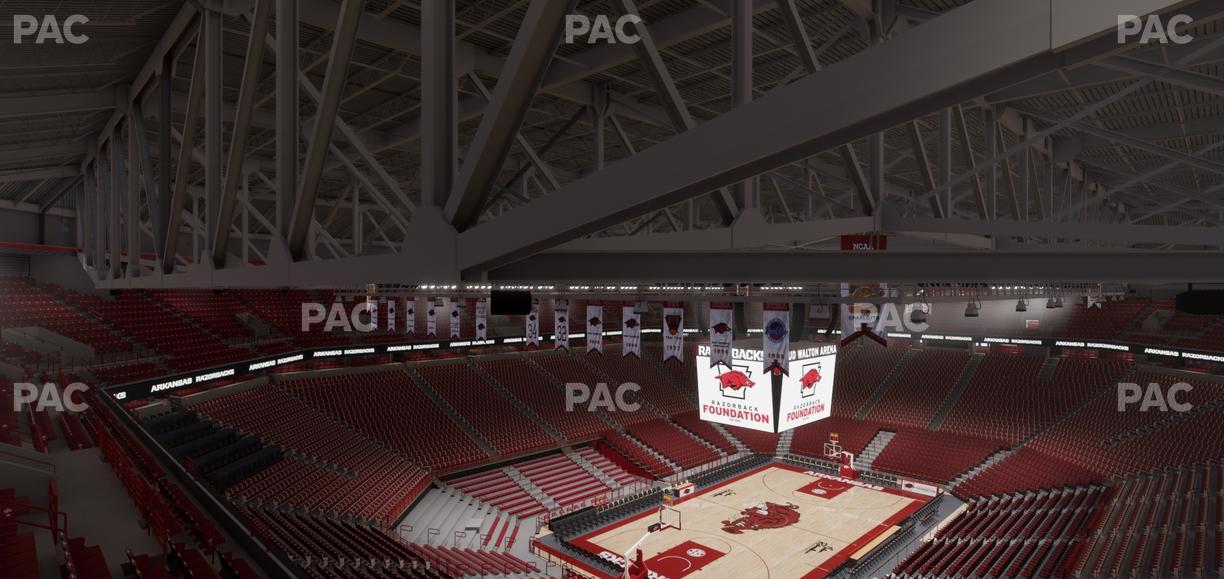 Bud Walton Arena - Section 224 Seat View