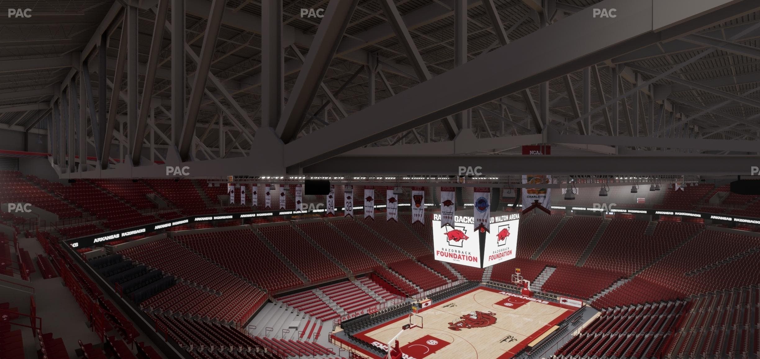 Bud Walton Arena - Section 224 Seat View