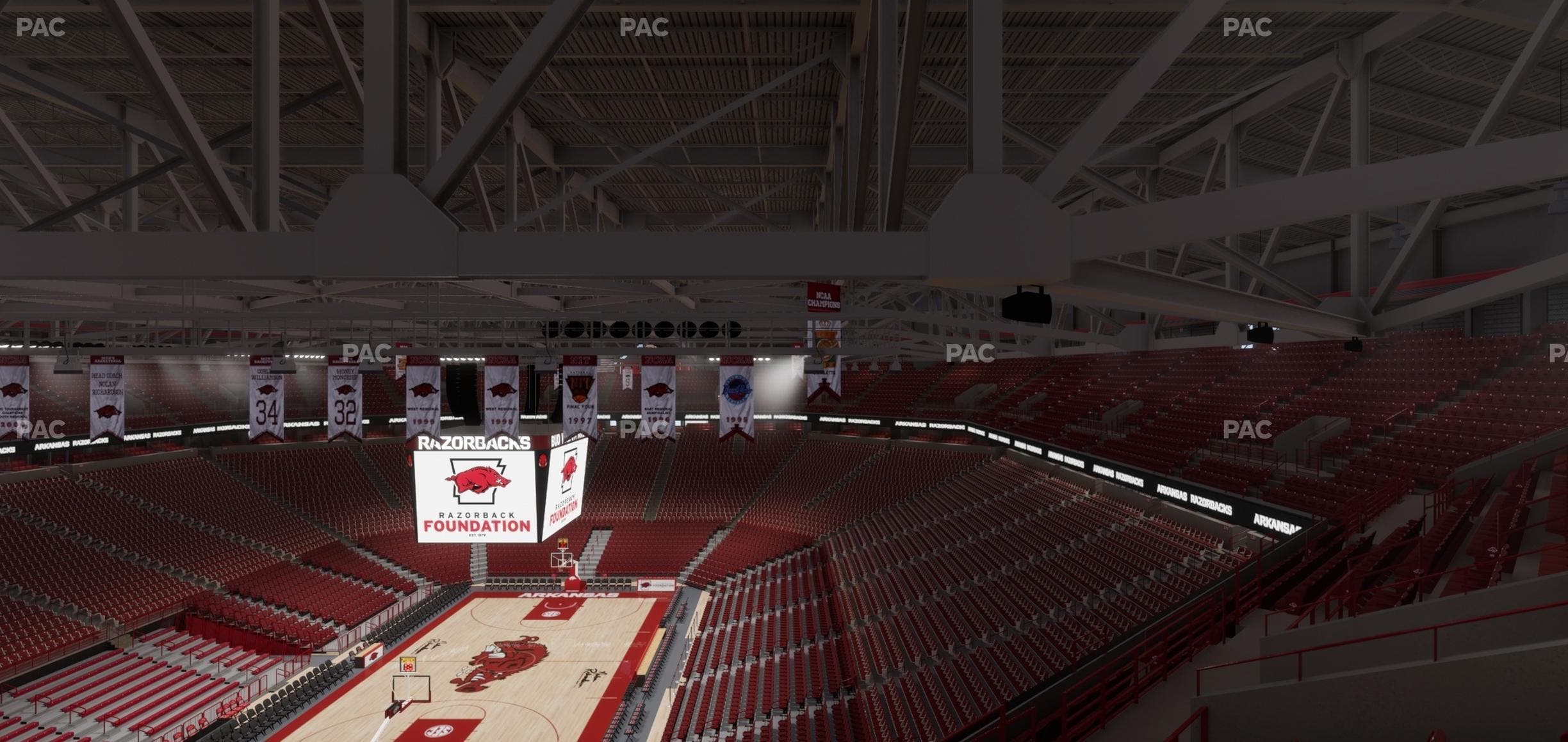 Bud Walton Arena - Section 225 Seat View