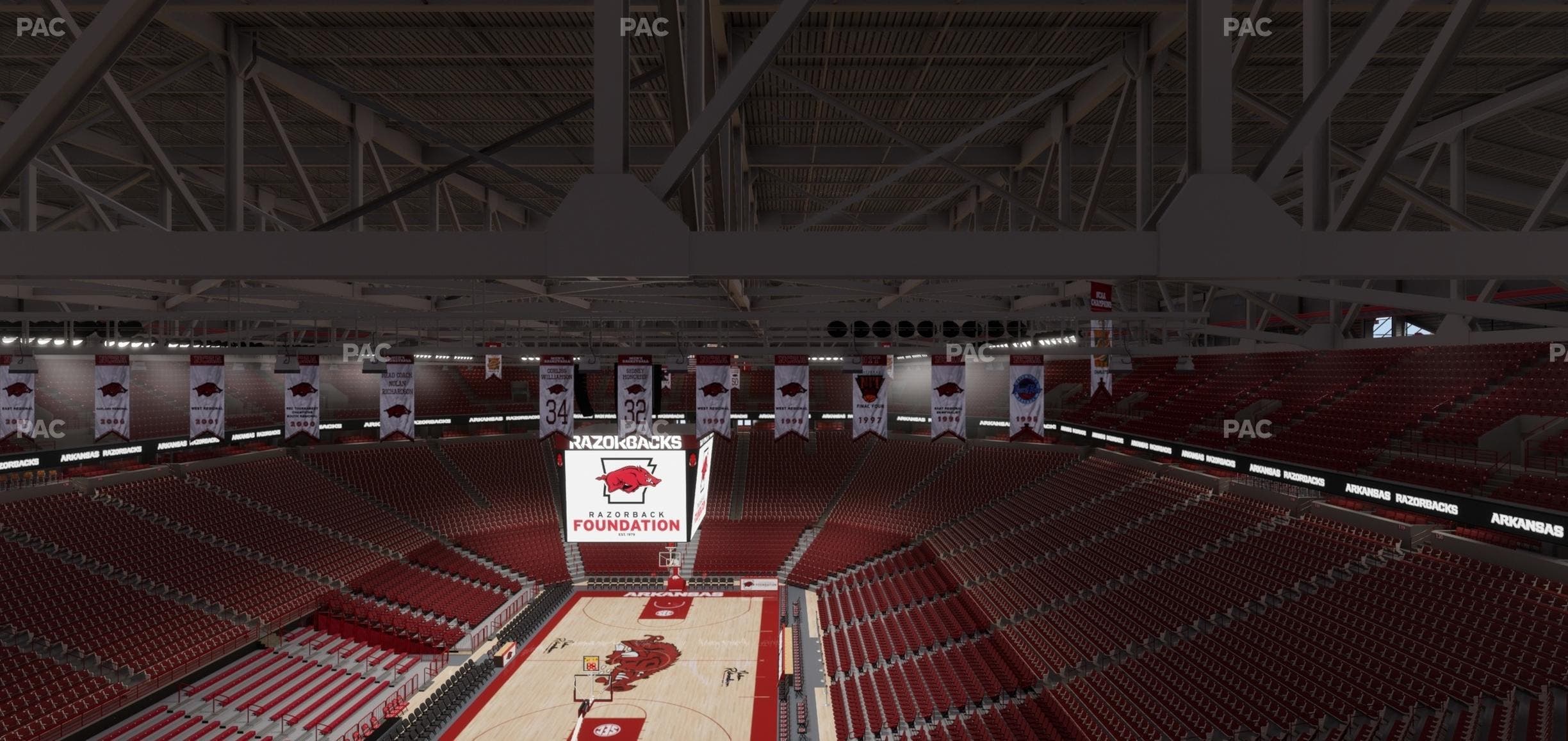 Bud Walton Arena - Section 226 Seat View