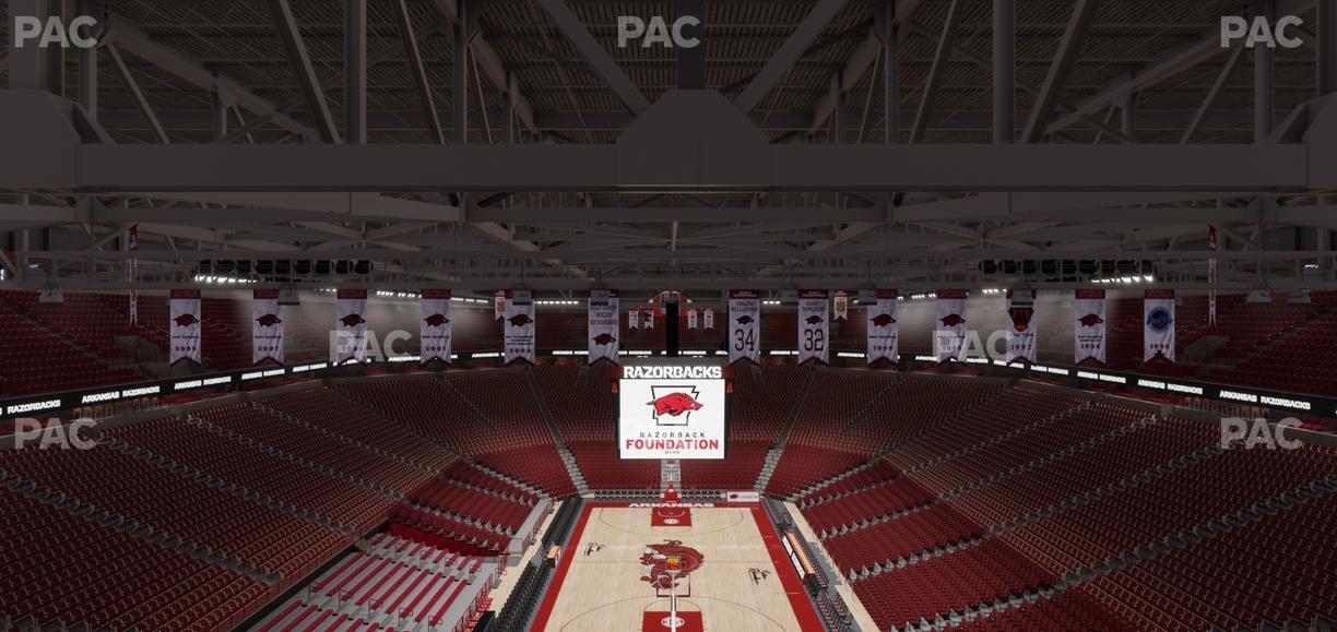 Bud Walton Arena - Section 227 Seat View