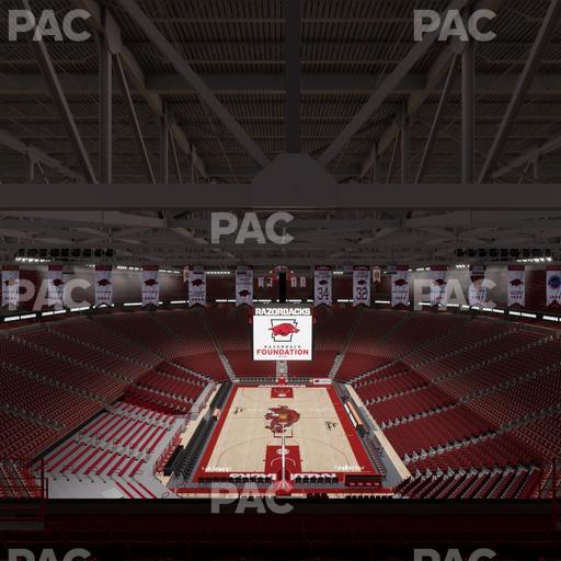 Bud Walton Arena - Section 227 Seat View