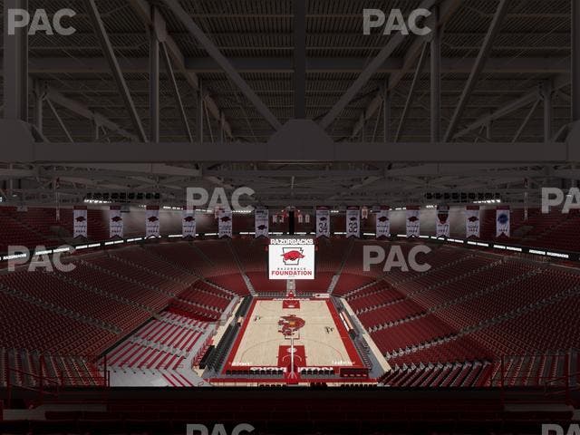 Bud Walton Arena - Section 227 Seat View Bud Walton Arena - Section 227 Seat View