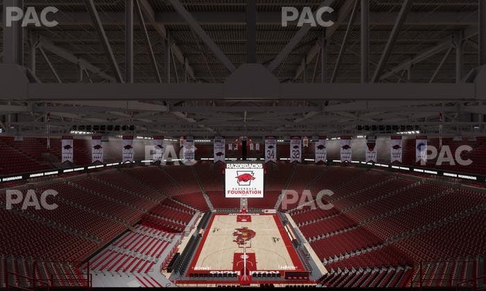 Bud Walton Arena - Section 227 Seat View