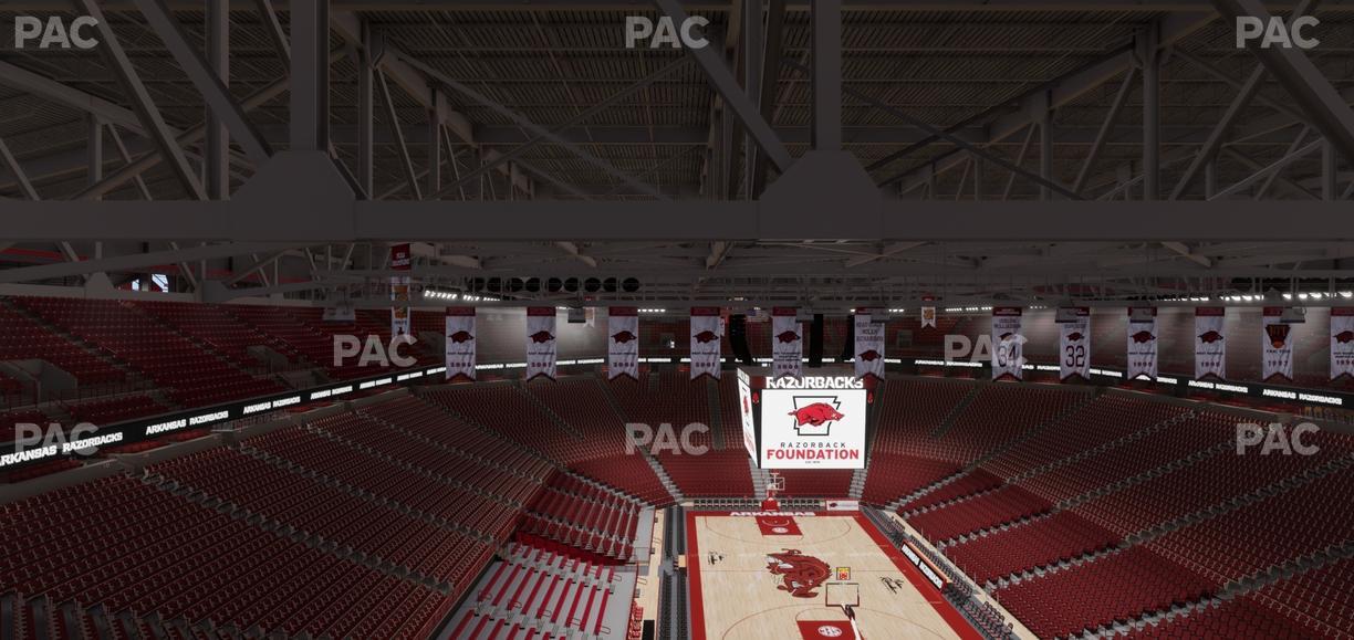 Bud Walton Arena - Section 228 Seat View