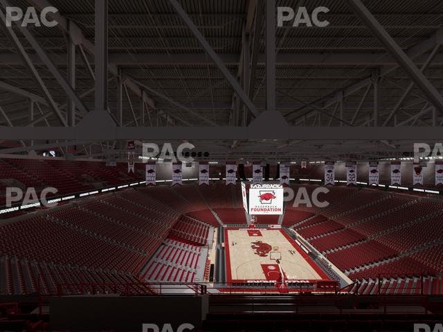 Bud Walton Arena - Section 228 Seat View Bud Walton Arena - Section 228 Seat View