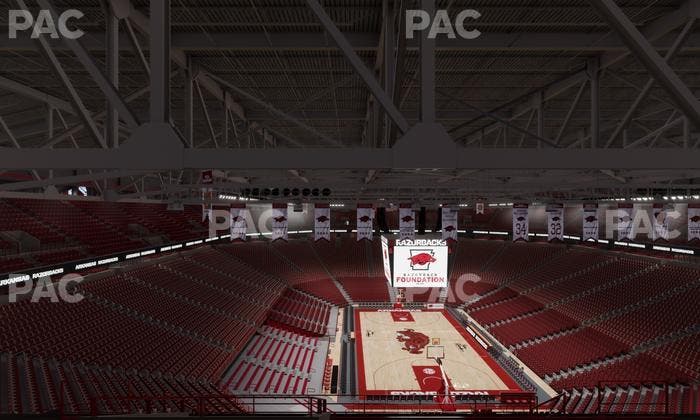 Bud Walton Arena - Section 228 Seat View