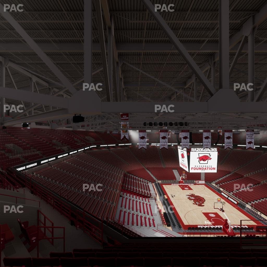 Bud Walton Arena - Section 229 Seat View