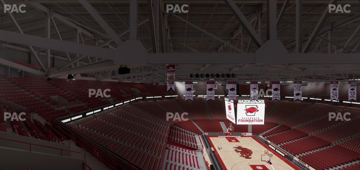 Bud Walton Arena - Section 229 Seat View