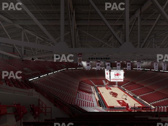 Bud Walton Arena - Section 229 Seat View Bud Walton Arena - Section 229 Seat View