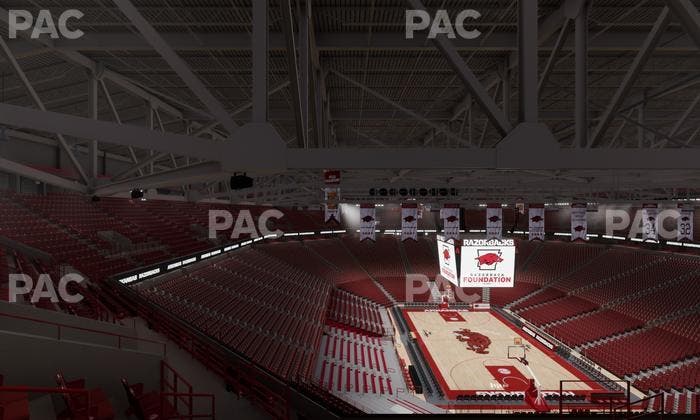 Bud Walton Arena - Section 229 Seat View