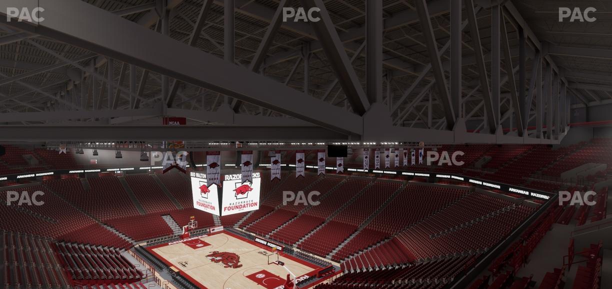 Bud Walton Arena - Section 230 Seat View