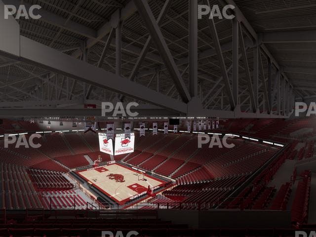 Bud Walton Arena - Section 230 Seat View Bud Walton Arena - Section 230 Seat View