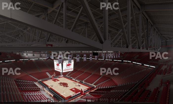 Bud Walton Arena - Section 230 Seat View