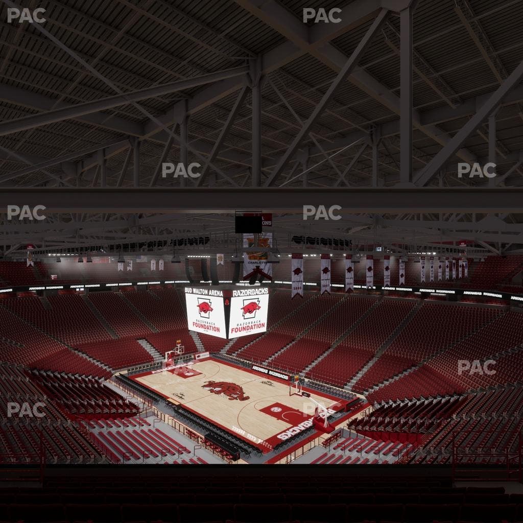 Bud Walton Arena - Section 231 Seat View