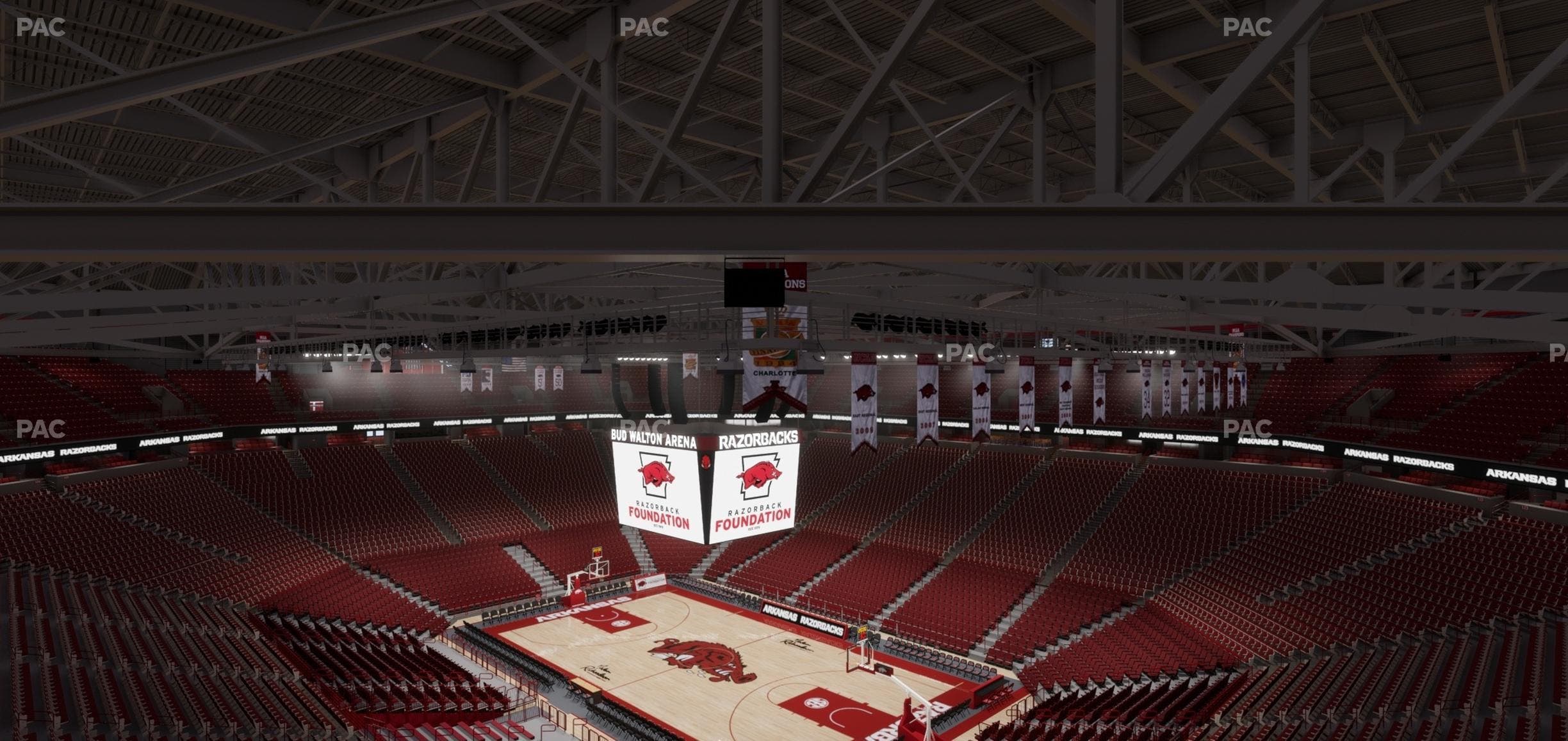 Bud Walton Arena - Section 231 Seat View