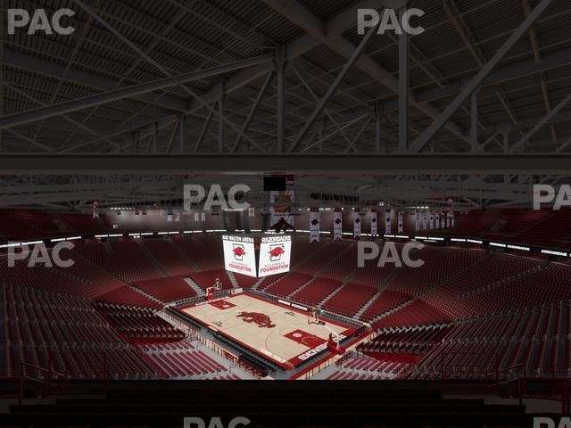 Bud Walton Arena - Section 231 Seat View Bud Walton Arena - Section 231 Seat View