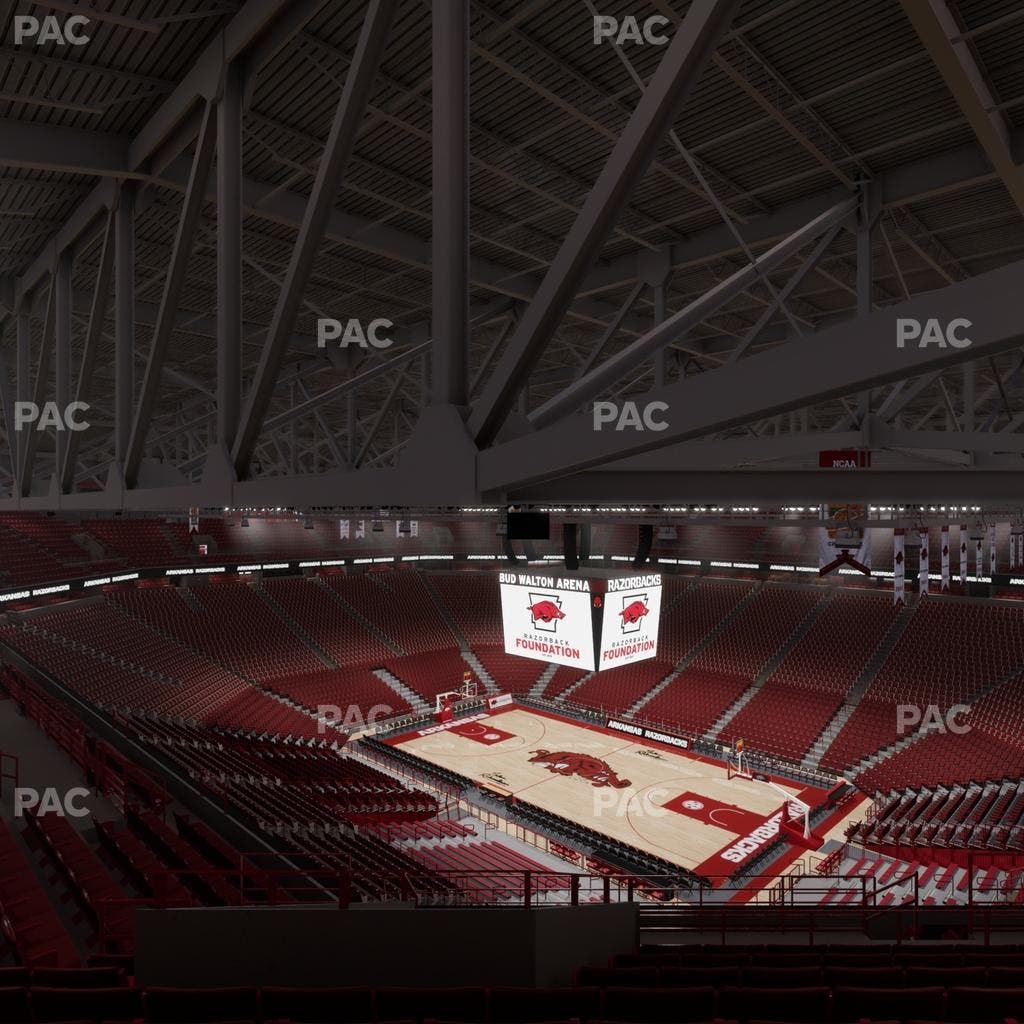 Bud Walton Arena - Section 232 Seat View