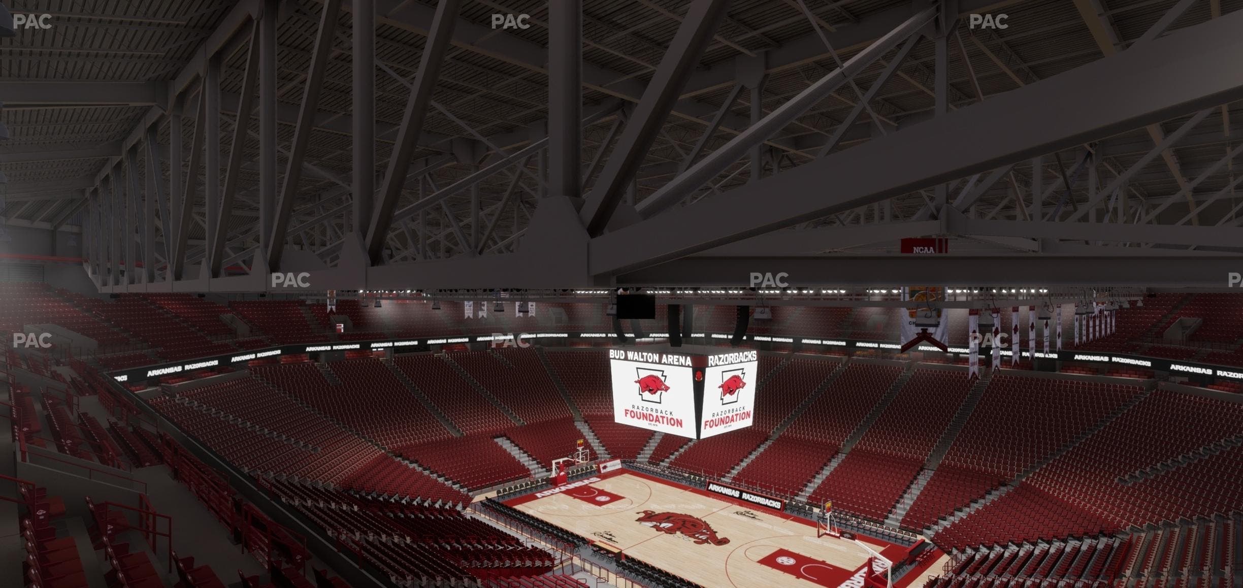 Bud Walton Arena - Section 232 Seat View