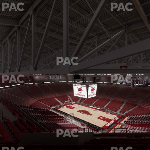 Bud Walton Arena - Section 232 Seat View