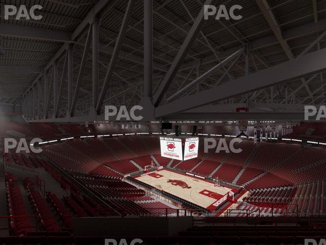 Bud Walton Arena - Section 232 Seat View Bud Walton Arena - Section 232 Seat View