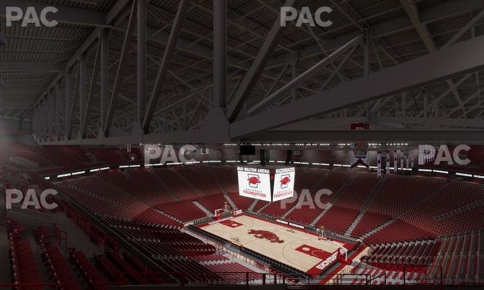 Bud Walton Arena - Section 232 Seat View