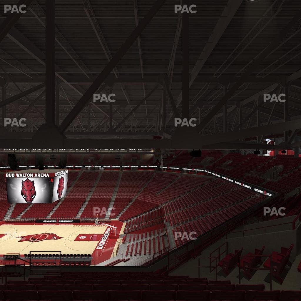 Bud Walton Arena - Section 233 Seat View