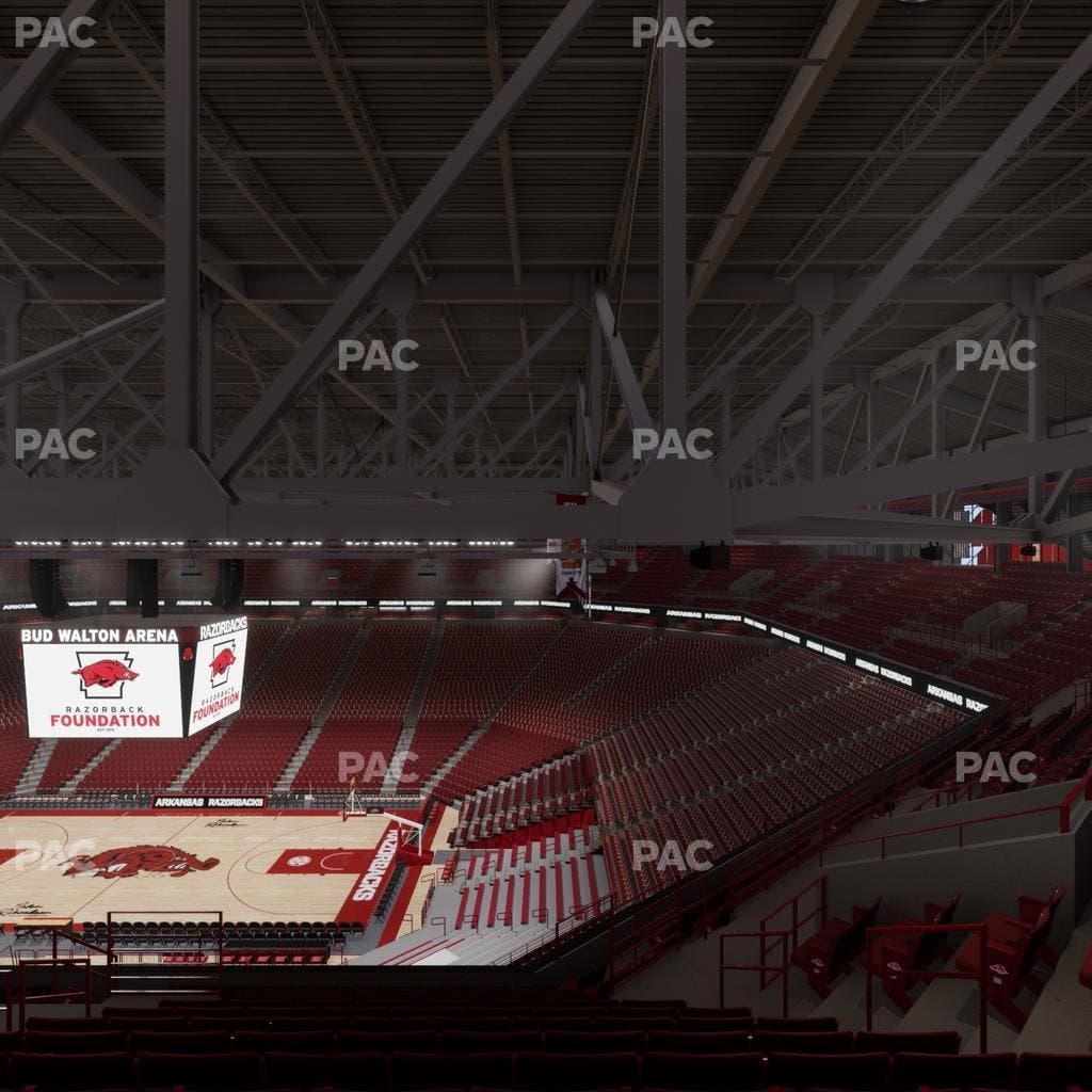 Bud Walton Arena - Section 233 Seat View