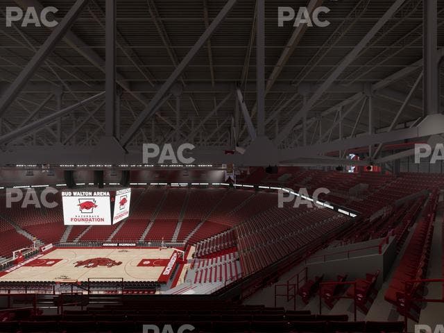 Bud Walton Arena - Section 233 Seat View