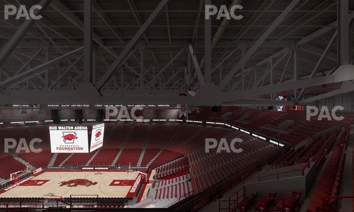 Bud Walton Arena - Section 233 Seat View