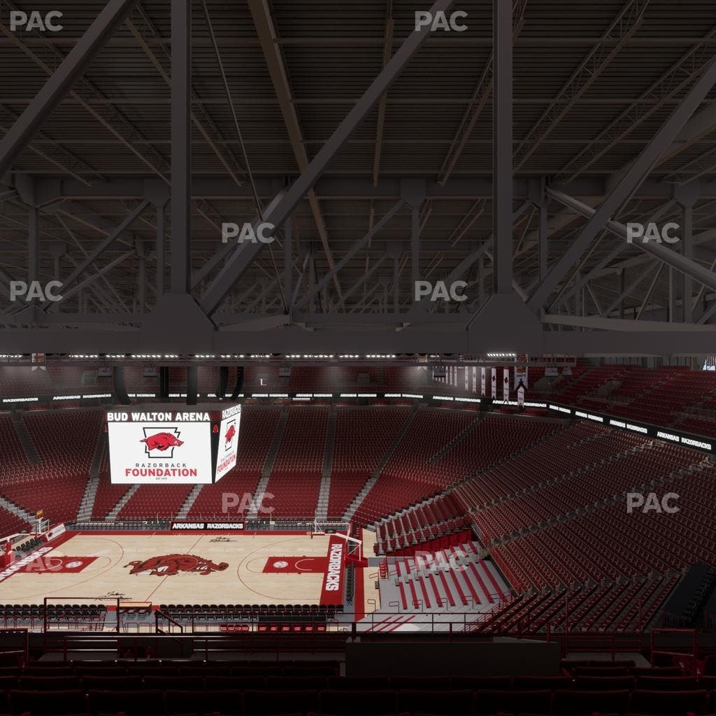 Bud Walton Arena - Section 234 Seat View