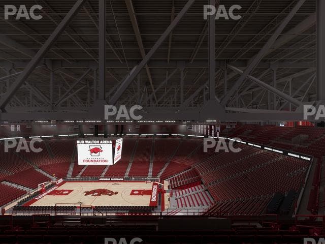 Bud Walton Arena - Section 234 Seat View