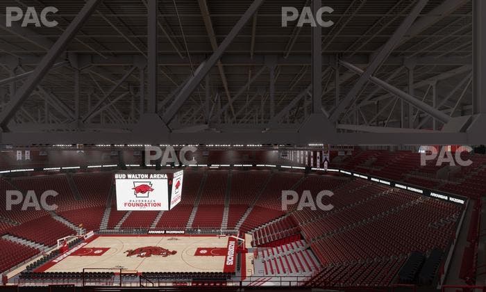 Bud Walton Arena - Section 234 Seat View
