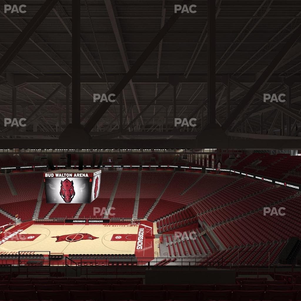 Bud Walton Arena - Section 234 Seat View