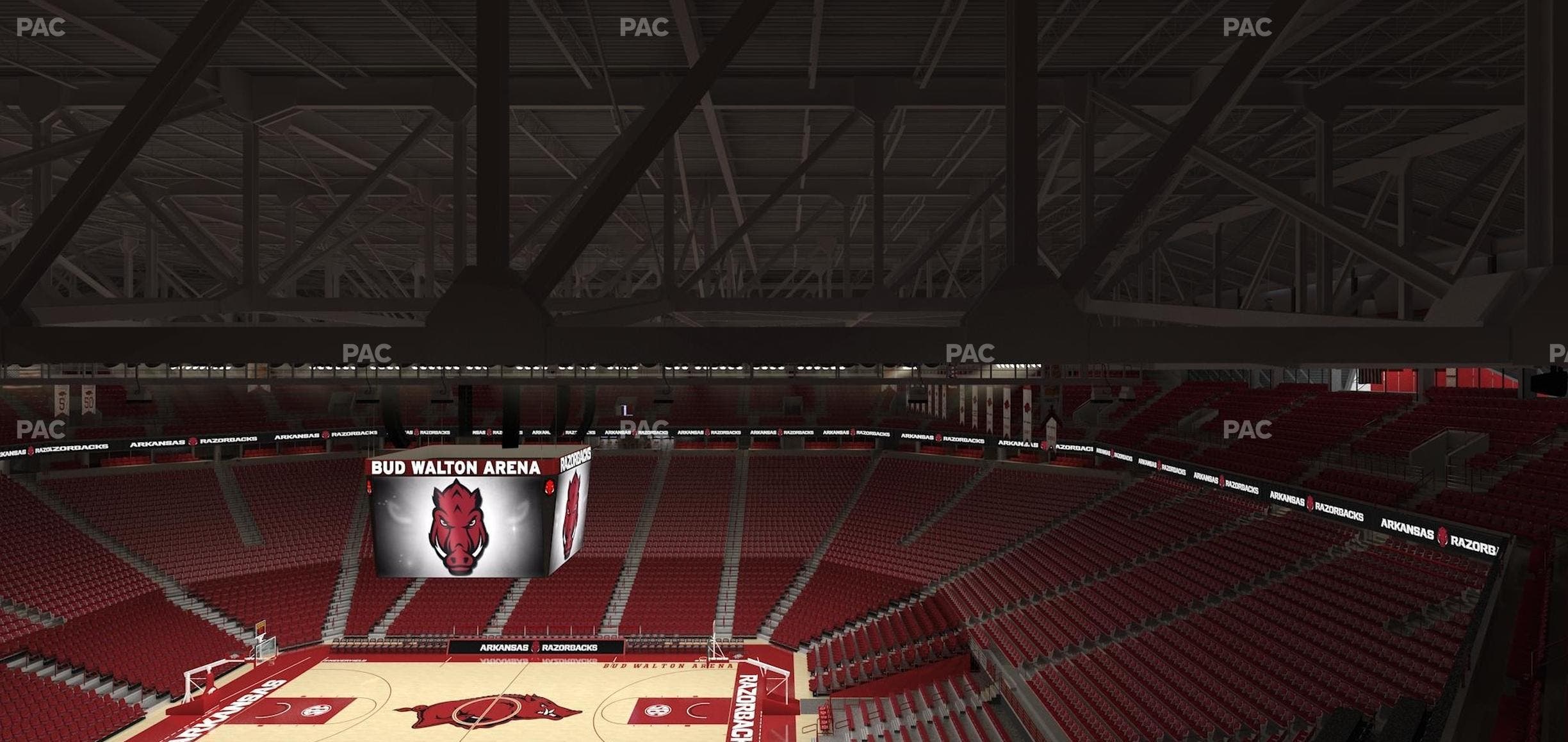 Bud Walton Arena - Section 234 Seat View