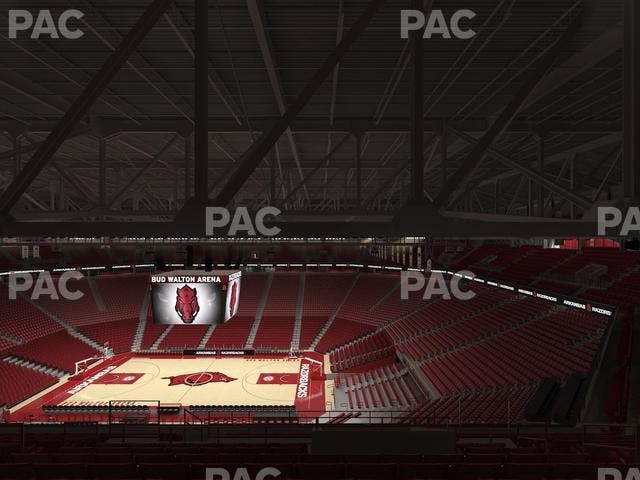 Bud Walton Arena - Section 234 Seat View