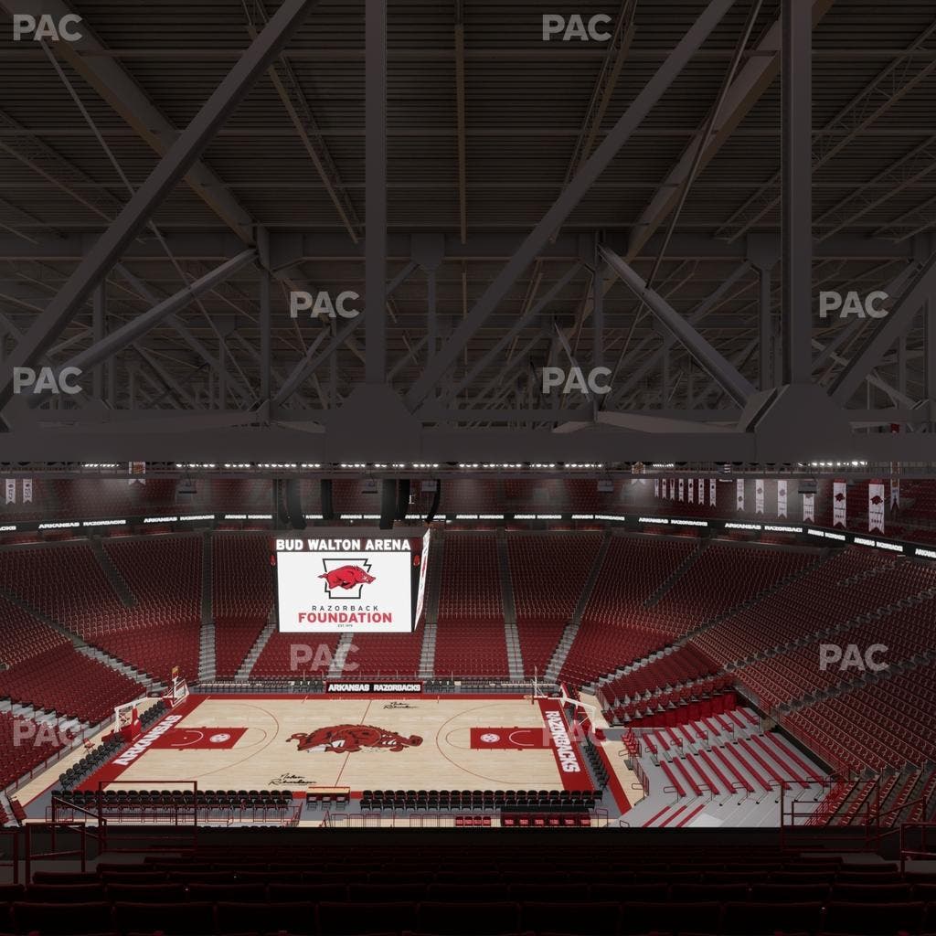 Bud Walton Arena - Section 235 Seat View