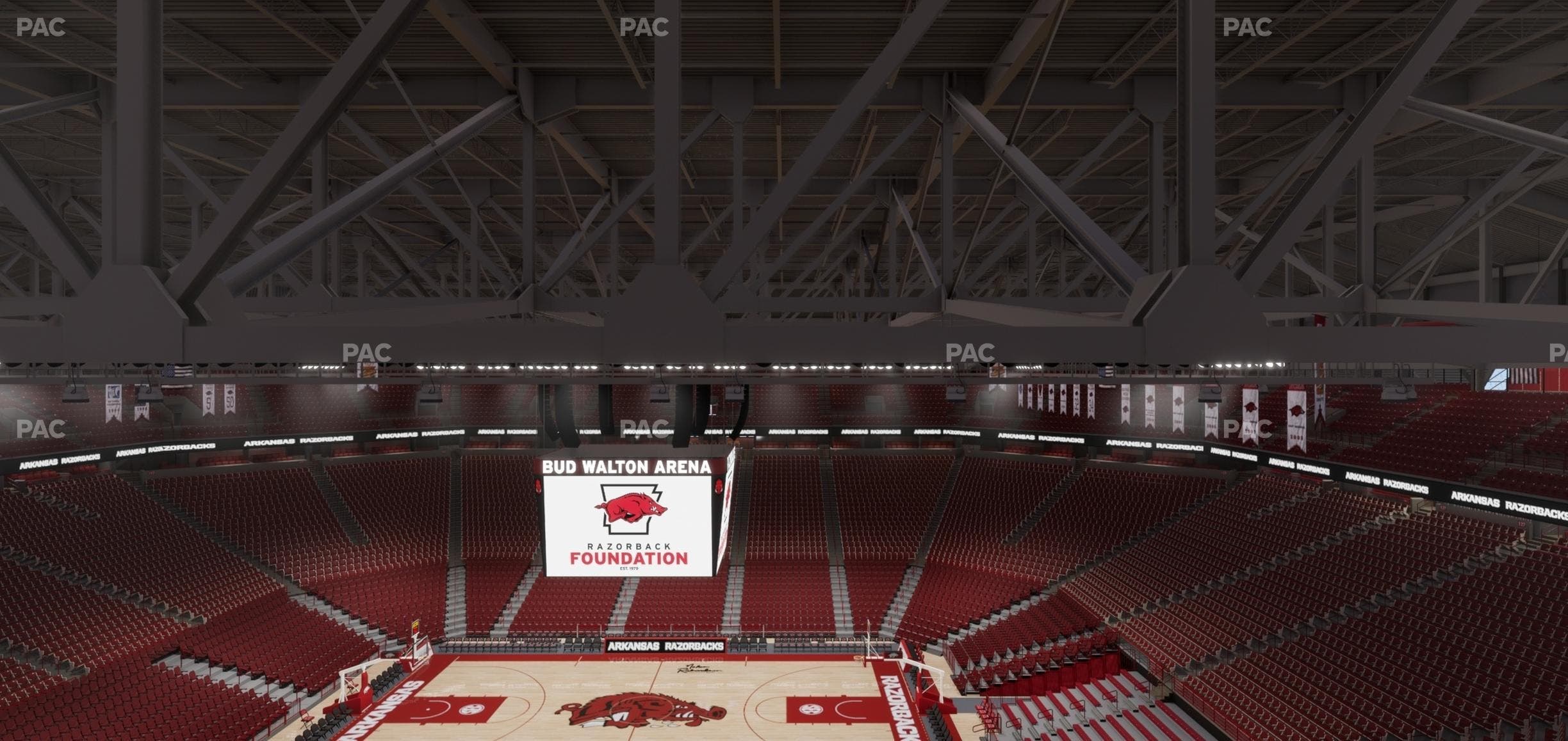 Bud Walton Arena - Section 235 Seat View